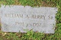 William A BERRY - Grave
