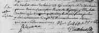 Isabelle-Elizabeth BERTAULT - 1736 Death La Purification de Repentigny, Quebec