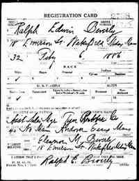 Ralph Edwin BEVERLY - 