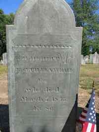 Joseph BLANCHARD - Grave  Inscription: In Memory of Joseph Blanchard Esq. Died AEt. 80.