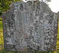 Jotham BLANCHARD - Grave  Jotham Blanchard, died March 18, 1807, age 62. Wife, Elizabeth, died January 5, 1811, age 72.