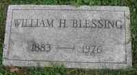 William Henry BLESSING - Grave - Gethsemane Cemetery, Meriden, New Haven County, Connecticut, USA