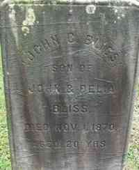 John C BLISS - Grave