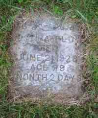 Justina BOISCLARE (BOISCLAIR) - Grave