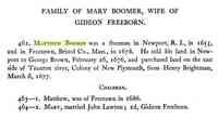 Matthew BOOMER - Title	Descendants of Edward Thurston, the first of the name in the colony of Rhode Island Publisher	Trow & Smith Book Manufacturing Co., 1865 Origin