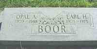 Earl Horton BOOR - Grave
