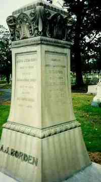 Lizzie Andrew BORDEN - Grave