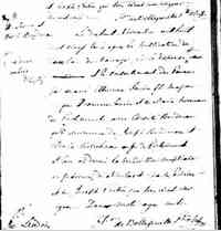 Ursule BOUDREAU - 1823 marriage