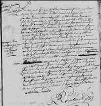 Louis BOURASSA - 1732 Marriage Saint-Nicolas, QC, Canada