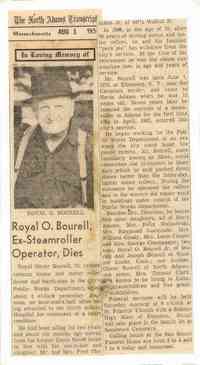Royal Oliver BOURELL - Obituary