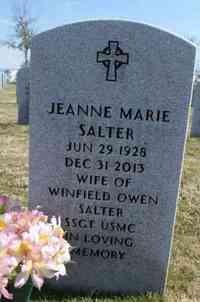 Jeanne Marie BOURGARDE - Grave