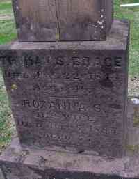 Truman BRACE - Grave
