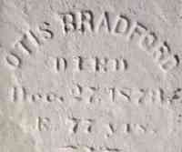 Otis BRADFORD - Grave
