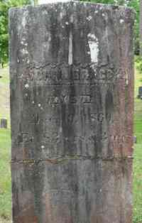 John BRAGG - Grave