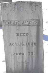 Reuben BRAINERD - Grave