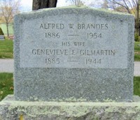 Alfred Walter BRANDES - Grave