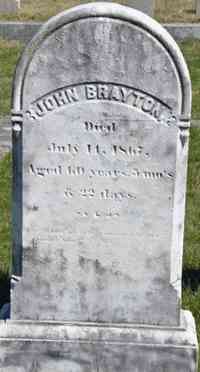John BRAYTON - Grave