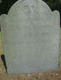 Jemima BRECK - Grave  Inscription: HERE LIES Ye BODY OF MRS JEMIMA BLACKMAN, WIFE TO DEACn BENJa BLACKMAN: SHE DIED AUGt 5th 1742: IN Ye 71st YEAR OF HER AG