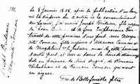 Marguerite COMEAU - 1828 marriage