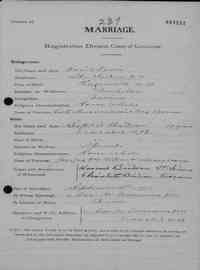 David LAVOIE - 1914 marriage