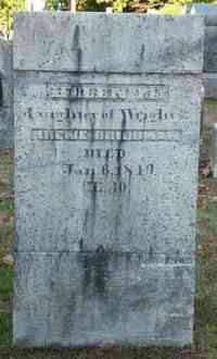 Helen M. BRIDGMAN - Grave