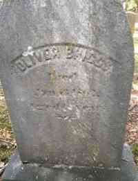 Oliver BRIGGS - Grave