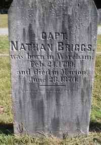 Nathan Spooner BRIGGS - Grave
