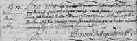 Marie-Françoise BRISSON - 1710 Baptism Riviere Ouelle, QC, Canada