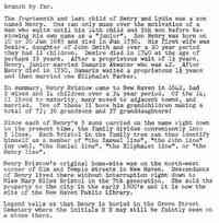 Henry BRISTOL (BRISTOW) - THE CONNECTICUT NUTMEGGER. GLASTONBURY, CT: CONNECTICUT SOCIETY OF GENEALOGISTS, 1970-. (ONLINE DATABASE. NEWENGLANDANCESTORS.ORG. NEW ENGLAND HIS