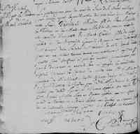 Jean-Baptiste BRODEUR dit LAVIGNE - 1712 Marriage - Sainte-Anne-de-Varennes, QC, Canada