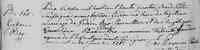 Jedediah Gedeon BROWE (BREAULT) (BRAULT) - 1834 baptism