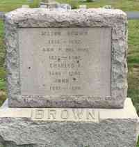 John P. BROWN - Grave