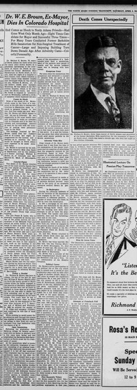 Wallace Everett BROWN - Obituary