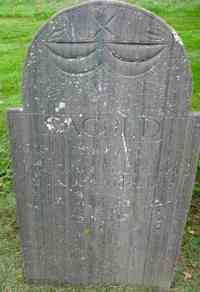 Nathaniel BROWN - Grave  Inscription: Sacred To the Memory of Nathaniel Brown Who Departed this Life May 14 1797 in the 77 Year of this Age.