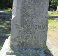 Timothy H. BROWN - Grave