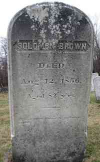 Solomon BROWN - Grave