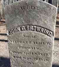 John Graham BROWNING - Grave