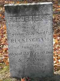 Frederick S. BUCKINGHAM - Grave