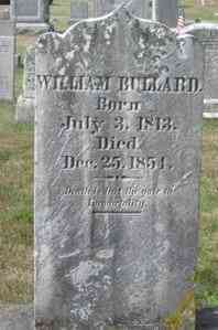 William BULLARD - Grave