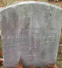 Samuel BULLOCK - Grave