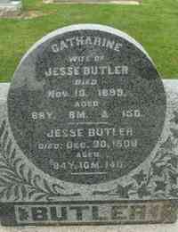 Jesse BUTLER - Grave