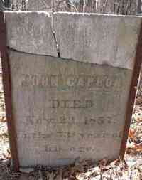 John CAPRON - Grave