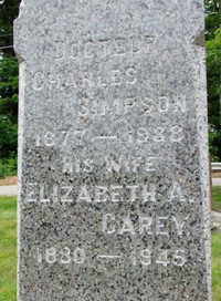 Elizabeth Ann CAREY - Grave