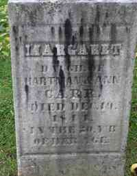 Margaret CARR - Grave
