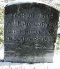 William CARVER - Grave