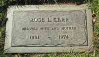 Rosa Lena "Rose" CASPER - Grave