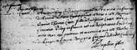 Jeanne-Thérèse CASSE (LACASSE) - 1673 Baptism  Sainte-Famille, QC, Canada