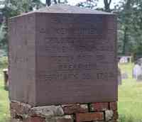 John CATLIN - This Grave of the 48 Men, Women and Children, Victims of the French and Indian Raid on Deerfield. February 29, 1704.   In the winter of 1704, a gro