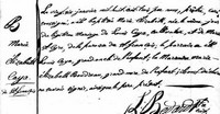 Marie-Elisabeth CAYA - Baptism  CAYA, Marie-Elisabeth Naissance: 26 JAN 1803, Baie-du-Febvre, Yamaska, QC Baptême: 26 JAN 1803, Baie-du-Febvre, Yamaska, QC Par/mar: Lou