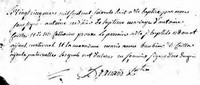 Antoine CAYA - Baptism Naissance: 24 MAR 1768, Baie-du-Febvre, Yamaska, QC Baptême: 25 MAR 1768, Baie-du-Febvre, Yamaska, QC Par/mar: Jean-Bte Proux et Marie-An